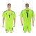 Germany #1 Neuer Shiny Green Goalkeeper Soccer Country Jersey