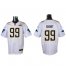 Nike Carolina Panthers #99 Kawann Short White 2016 Pro Bowl Mens Stitched NFL Elite Jersey