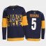Adidas Nashville Predators #5 Matt Benning Mens 2022 Stadium Series Authentic NHL Jersey – Navy Mens