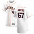 Houston Astros #67 Cy Sneed Mens Nike White Home 2020 Authentic Player MLB Jersey