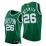 Nike Boston Celtics #26 Aaron Nesmith Mens Green 2022 NBA Finals Diamond Anniversary Jersey Mens