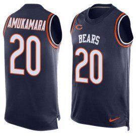 Nike Chicago Bears #20 Prince Amukamara Navy Blue Team Color Mens Stitched NFL Limited Tank Top Jersey