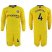 Chelsea #4 Fabregas Away Long Sleeves Soccer Club Jersey