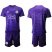 Leicester City Blank Purple Goalkeeper Soccer Club Jersey