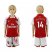 Arsenal #14 Walcott Home Kid Soccer Club Jersey