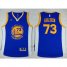 Golden State Warriors #73 Golden Blue 73 Wins Stitched NBA Jersey