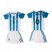 Argentina #6 Biglia Home Kid Soccer Country Jersey