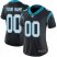 Nike Carolina Panthers Customized Black Team Color Stitched Vapor Untouchable Limited Womens NFL Jersey