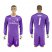 Real Madrid #1 Navas Away Long Sleeves Soccer Club Jersey