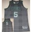 Boston Celtics 5 Garnett Black Rhythm Fashion Jersey Cheap