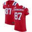 Nike New England Patriots #87 Rob Gronkowski Red Alternate Mens Stitched NFL Vapor Untouchable Elite Jersey