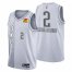 Oklahoma City Oklahoma City Thunder #2 Shai Gilgeous-Alexander Mens Nike Gray 2021/22 Swingman NBA Jersey – City Edition Mens