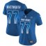 Nike Los Angeles Rams #77 Andrew Whitworth Royal Womens Stitched NFL Limited NFC 2018 Pro Bowl Jersey