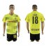 Dortmund #18 Sahin Home Soccer Club Jersey