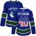Adidas Vancouver Canucks #40 Elias Pettersson Blue Home Authentic USA Flag Womens Stitched NHL Jersey