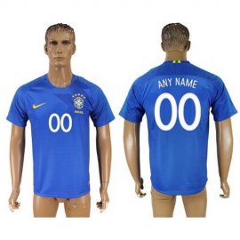 Brazil Personalized Away Soccer Country Jersey