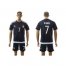 Argentina #7 Di Maria Away Soccer Country Jersey
