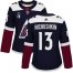 Adidas Colorado Avalanche #13 Valeri Nichushkin Navy Womens 2022 Stanley Cup Final Patch Alternate Authentic Stitched NHL Jersey Womens