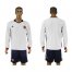 Colombia Blank Away Long Sleeves Soccer Country Jersey