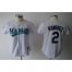 Miami Marlins #2 Hanley Ramirez White Womens Fashion Stitched MLB Jersey