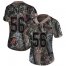 Nike New Orleans Saints #56 DeMario Davis Camo Womens Stitched NFL Limited Rush Realtree Jersey