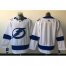 Adidas Tampa Bay Lightning Blank White Road Authentic Stitched NHL Jersey