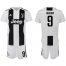 Juventus #9 Higuain Home Kid Soccer Club Jersey