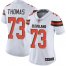 Nike Cleveland Browns #73 Joe Thomas White Womens Stitched NFL Vapor Untouchable Limited Jersey