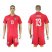 Chile #13 Andia Home Soccer Country Jersey
