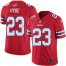 Nike Buffalo Bills #23 Micah Hyde Red Mens Stitched NFL Limited Rush Jersey
