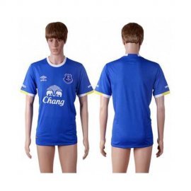 Everton Blank Home Soccer Club Jersey