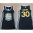 Womens Warriors #30 Stephen Curry Black Dress Stitched NBA Jersey