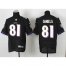 Nike Baltimore Ravens #81 Owen Daniels Black Alternate Mens Stitched NFL New Elite Jersey