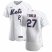 New York Mets #27 Jeurys Familia Mens Nike White Home 2020 Authentic Player MLB Jersey