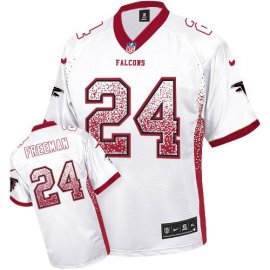Nike Atlanta Falcons #24 Devonta Freeman White Youth Stitched NFL Elite Drift Fashion Jersey