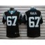 Nike Carolina Panthers #67 Ryan Kalil Black Team Color Mens Stitched NFL Elite Jersey