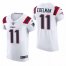 New England New England Patriots #11 Julian Edelman Nike Mens White Team Color Mens Stitched NFL 2020 Vapor Untouchable Elite Jersey