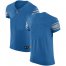 Nike Detroit Lions Blank Blue Team Color Mens Stitched NFL Vapor Untouchable Elite Jersey