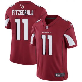 Nike Arizona Cardinals #11 Larry Fitzgerald Red Team Color Mens Stitched NFL Vapor Untouchable Limited Jersey