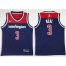 Mens Nike Washington Wizards #3 Bradley Beal Navy Blue NBA Swingman Jersey