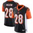 Cincinnati Cincinnati Bengals #28 Joe Mixon Nike 100th Season Vapor Limited Jersey Black