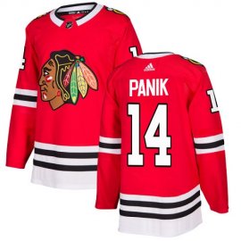 Adidas Chicago Blackhawks #14 Richard Panik Red Home Authentic Stitched NHL Jersey