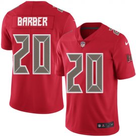 Nike Tampa Bay Buccaneers #20 Ronde Barber Red Mens Stitched NFL Limited Rush Jersey