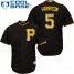 Pittsburgh Pirates #5 Josh Harrison Black Cool Base Stitched Youth MLB Jersey