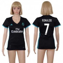 Womens Real Madrid #7 Ronaldo Away Soccer Club Jersey