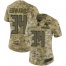 Nike Tampa Bay Buccaneers #34 Mike Edwards Camo Womens Stitched NFL Limited 2018 Salute To Service Jersey