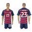 USA #23 Johnson Away Soccer Country Jersey