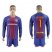 Barcelona #1 Ter Stegen Home Long Sleeves Soccer Club Jersey
