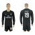 Real Madrid #19 Modric Away Long Sleeves Soccer Club Jersey