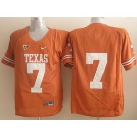 Texas Longhorns 7 Garrett Gilbert Orange College Football Jersey